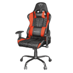 ⁦كرسي جيمنج مريح الثقة - كرسي رستو GXT708R أحمر-أسود/أحمر⁩ - الصورة ⁦3⁩