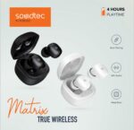 سماعة ايربودز صغيرة بلوتوث 5.3 بطارية 4 ساعات مستمرة صوت واضح وصافي تصميم مريح الضوابط التي تعمل باللمس