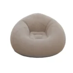 كرسي قابل للنفخ مع مضخة هواء أثاث غرفة المعيشة أريكة سرير قابلة للنفخ كيس فول بولي كلوريد الفينيل يتدفقون أريكة القيلولة عادي