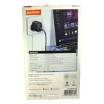 ⁦ادابتر شحن مع كيبل من بورودو – شاحن بقوة 20 واط + كيو سي يو إس بي إيه + سي مع كابل سي بطول 1.2 متر من بورودو – أسود⁩ - الصورة ⁦3⁩