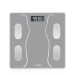 ⁦ميزات ذكي من باوا يتحمل 180 كجم ميزان الجسم الذكي من باوا مع تطبيق تحليل الجسم.⁩ - الصورة ⁦2⁩