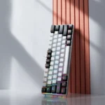 كيبورد جيمنج ميكانيكي سوتش ازرق لوحة مفاتيح ميكانيكية Mk61 ، 61 مفتاحًا، مخصصة لالعاب الفيديو والرياضات الإلكترونية باتصال Us