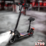 ⁦سكوتر الشبح كهربائي للكبار بقوة 48v 800w كفرات صحراوية سكوتر كهربائي يعمل بمحرك بقوة عالية جدا سرعة 35k/m مع ريموت تشغيل عن⁩ - الصورة ⁦9⁩