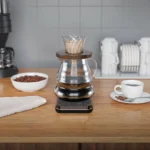 ⁦ميزان القهوة الرقمي من ليبرسو ميزان دقيق مع مؤقت - اسود⁩ - الصورة ⁦3⁩