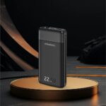 بور بنك ماكس باور بانك بشاشة رقمية 20,000 مللي أمبيرتدعم الشحن السريع 22.5 واط