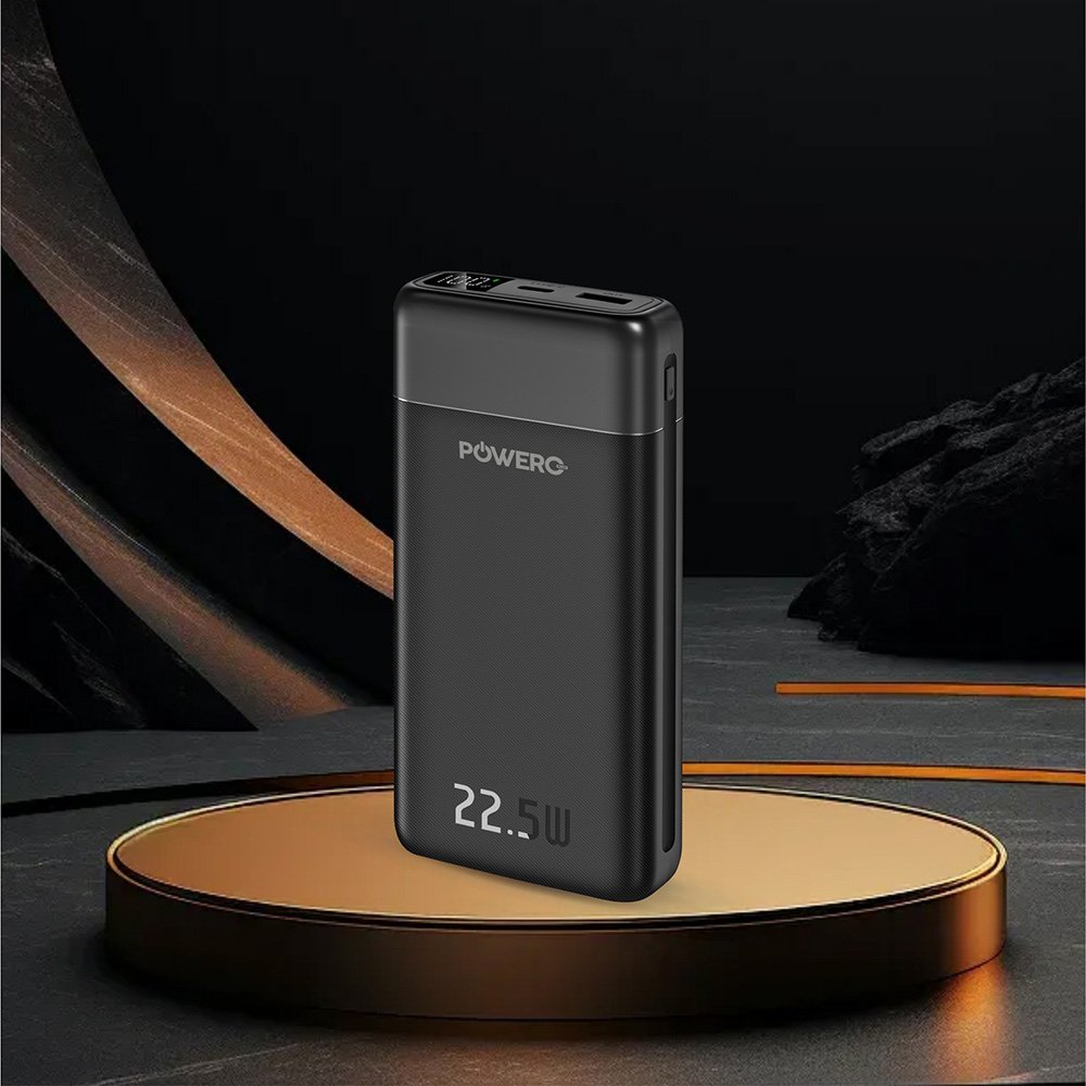 10414-products-668e3a62c8848.jpg بور بنك ماكس باور بانك بشاشة رقمية 20,000 مللي أمبيرتدعم الشحن السريع 22.5 واط - الصورة 1