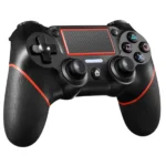 جهاز تحكم بلايستيشن PS4، وحدة تحكم DoinMaster اللاسلكية لجهاز Playstation 4/Pro/Slim/PC، لوحة ألعاب تعمل باللمس مع وظيفة اهتز