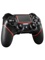 جهاز تحكم بلايستيشن PS4، وحدة تحكم DoinMaster اللاسلكية لجهاز Playstation 4/Pro/Slim/PC، لوحة ألعاب تعمل باللمس مع وظيفة اهتز