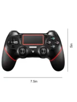 ⁦جهاز تحكم بلايستيشن PS4، وحدة تحكم DoinMaster اللاسلكية لجهاز Playstation 4/Pro/Slim/PC، لوحة ألعاب تعمل باللمس مع وظيفة اهتز⁩ - الصورة ⁦8⁩