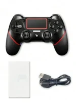 ⁦جهاز تحكم بلايستيشن PS4، وحدة تحكم DoinMaster اللاسلكية لجهاز Playstation 4/Pro/Slim/PC، لوحة ألعاب تعمل باللمس مع وظيفة اهتز⁩ - الصورة ⁦9⁩