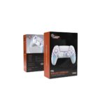 ⁦وحدة التحكم اللاسلكية للكمبيوتر و Porodo Gaming PS4 ذات 6 محاور جيروسكوبية وتصميم مريح (أسود)⁩ - الصورة ⁦3⁩