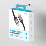 ⁦كابل HDMI مضفر بطول 5 متر من سلسلة Pawa El Caro إلى HDMI 4K. ( 5M )⁩ - الصورة ⁦4⁩