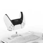 ⁦مبرد للبلايستيشن5 حامل رفيع من Porodo Gaming PS5 مع شاحن مغناطيسي، أدوات حماية مدمجة، 5 فتحات للأقراص، إضاءة جوية، شحن وحدة ت⁩ - الصورة ⁦5⁩