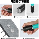 ⁦مسدس مسامير مع 100 مسمار هوائي قوي بديل للمطرقة الكهربائية والمثقاب ومع جميع ملحقاته ومستلزماته⁩ - الصورة ⁦8⁩