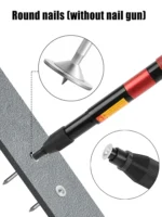 ⁦مسامير للمسدس 100 قطعة مسامير فولاذية مستديرة مسامير 14 سم مسامير مسدس الثقاب كرتون مسامير يحتوي على 100 مسمار⁩ - الصورة ⁦5⁩