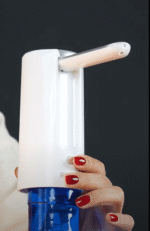 ⁦مضخة ماء للسفر قابل للطي مضخة مياه محمولة من بورودو لايف ستايل،مع شاشة رقمية وتحكم باللمس⁩ - الصورة ⁦4⁩