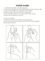 ⁦مستشعر باب WiFi، مستشعر باب النافذة الذكي، مستشعر اتصال نافذة باب Alexa لأمن المنزل، كاشف فتح الباب مع إشعار في تطبيق الهاتف⁩ - الصورة ⁦10⁩