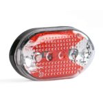 ⁦مصباح امامي وخلفي LED للدراجة كشاف دراجات هوائية⁩ - الصورة ⁦3⁩