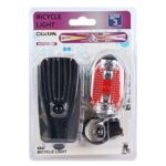 ⁦مصباح امامي وخلفي LED للدراجة كشاف دراجات هوائية⁩ - الصورة ⁦4⁩