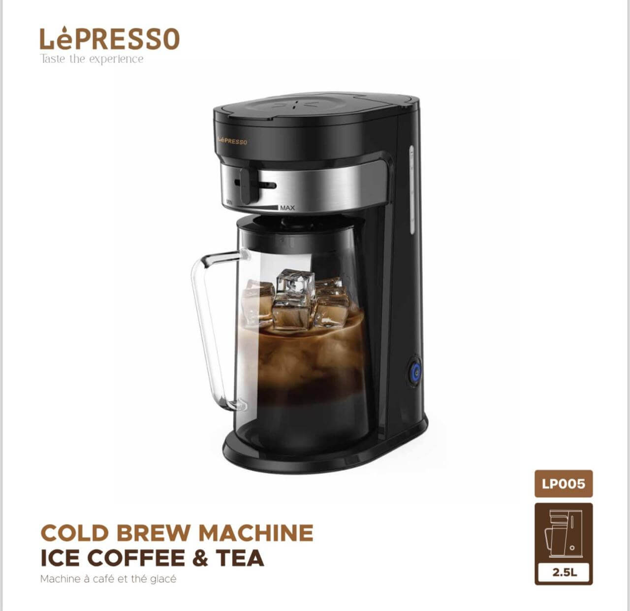 10685-products-6704dd07d0146.jpeg ماكينة صنع القهوة كولد برو الباردة والشاي من ليبريسو مكينة كوفي بارد - الصورة 1