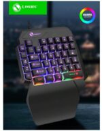 ربع كيبورد جيمنج لوحة مفاتيح لليد الواحدة، كيبورد الألعاب للأجهزة اللوحية والهواتف المحمولة،