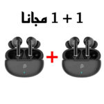 ⁦سماعة ايربودز بلوتوث مع خاصية المس و عزل الضوضاء صوت واصح وصافي سماعات الأذن اللاسلكية PowerO+ Serene True - أسود⁩ - الصورة ⁦7⁩