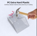 ⁦غطاء جرس الباب مقاوم للماء، غطاء جرس الباب اللاسلكي المطري الشفاف للحماية (لا يشمل جرس الباب)⁩ - الصورة ⁦2⁩