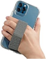 ⁦طقم يحتوي على 12قطعة VMAX Extreme Shock Eliminator لهاتف iPhone 12 pro max مع غطاء خلفي شفاف وقبضة خلفية مغناطيسية وكامزيل VM⁩ - الصورة ⁦7⁩