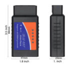 ⁦جهاز فحص السيارات مع تطبيق في الهاتف على Android و iOS و Windows ماسح WiFi OBD2: فحص وإعادة تعيين ضوء محرك السيارة على Androi⁩ - الصورة ⁦8⁩