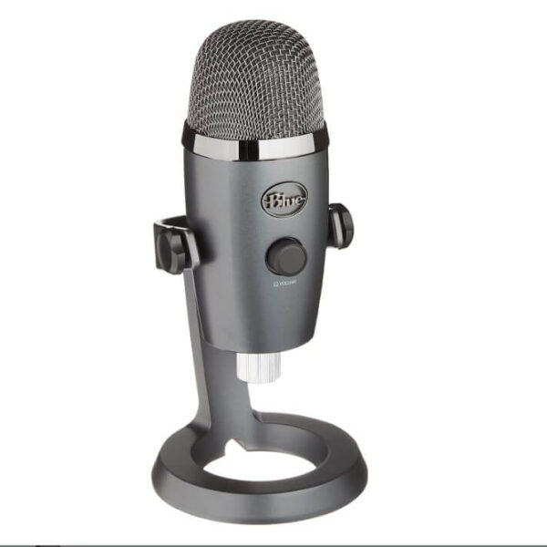 ميكروفون جيمنج احترافي USB Blue Yeti Nano Premium من Logitech for Creators للتسجيل والبث المباشر اوبن بوكس