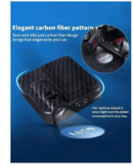 ⁦مصباح شعار للسيارات لاسلكي لباب السيارة قطعتان يعمل بالبطارية بالاستشعار التلقائي لديكور ( تويوتا - نيسان )⁩ - الصورة ⁦5⁩