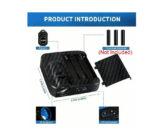 ⁦مصباح شعار للسيارات لاسلكي لباب السيارة قطعتان يعمل بالبطارية بالاستشعار التلقائي لديكور ( تويوتا - نيسان )⁩ - الصورة ⁦8⁩