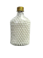 ⁦علبة رصاص خرز اكثر من 300 حبة بلاستيكي قابلة لاعادة الاستخدام ل مسدسات الخرز طلقات الخرز قياس AIRSOFT BB’S 7MM⁩ - الصورة ⁦2⁩