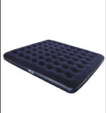 ⁦سرير هوائي قابل للنفخ قوي جدا لشخصين يتحمل الاوزان الثقيلة فلوك للجنسين من جيليرت، سرير هوائي مزدوج للاستخدام الخارجي، أسود،⁩ - الصورة ⁦2⁩