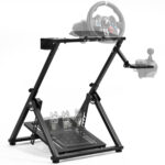 حامل عجلة سباق مارادا سيم محاكي قمرة القيادة X-Structure سريع الطي مناسب لـ Thrustmaster/Logitech G29، G923، G920، T300RS، T1