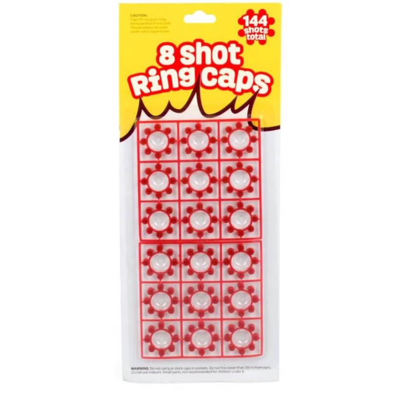 10799-products-676c2f710c462.jpeg مجموعة طلقات فتاك للمسدس يحتوي على 18 حلقه من طلقات البارود النارية لمسدس الطيبين - الصورة 1