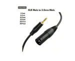 ⁦كبل محول من XLR ذكر إلى 3.5 ملم كيلينيا kailynia - محول صوتي عالي الجودة 1/8 انش للميكروفون ، صوت نقي ، فكرة هدية لعيد الأضحى⁩ - الصورة ⁦2⁩