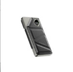 ⁦باوردو باور بانك بقوة 1000 مللي أمبير مع كيبلات شحن مدمجة من النوع C وLightning PD-PBFCH055-BK⁩ - الصورة ⁦2⁩