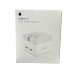 ⁦ادابتر ابل تقليد درجة اولى جوده عالية قابس USB C مزدوج قابس شاحن سريع بقوة 50 وات للايفون النسخة البريطانية⁩ - الصورة ⁦3⁩