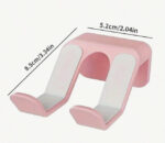 ⁦ستاند للكنترولر او سماعة الرأس / جهاز التحكم العالمي قطعة واحدة، رف عرض سماعات الأذن المثبت على الحائط⁩ - الصورة ⁦5⁩