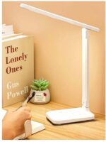 ⁦مصباح طاولة Led مُصمم لحماية العين، للقراءة، والكتابة، والمذاكرة ، بإضاءة مُضيئة قابلة للتعديل⁩ - الصورة ⁦7⁩