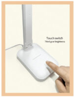 ⁦مصباح طاولة Led مُصمم لحماية العين، للقراءة، والكتابة، والمذاكرة ، بإضاءة مُضيئة قابلة للتعديل⁩ - الصورة ⁦10⁩