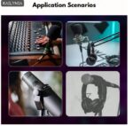 ⁦كابل صوت XLR kailynia - ذكر إلى أنثى كابل ميكروفون للصوت المتوازن - كابل ميكروفون ملون ذو جودة صوت عالية من KAILYNIA⁩ - الصورة ⁦5⁩