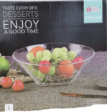 ⁦وعاء زجاجي بسعة كبيرة من دبليو جي جاست وعاء نودل شفاف ومتين. وعاء  مستلزمات المطاعم⁩ - الصورة ⁦6⁩