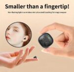 ⁦سماعة أذن لاسلكية صغيرة جدا جدا - سماعات ايربودز بلوتوث صغيرة مزودة بإلغاء الضوضاء وضبط مستوى الصوت وبطارية قوية لفترة طويلة⁩ - الصورة ⁦3⁩