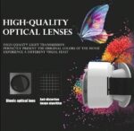 ⁦نظارة ثلاثية الابعاد للهواتف AyeBeau نظارات واقع افتراضي Vr، نظارة ثلاثية الأبعاد رقمية للهواتف الذكية بحجم 4.7 - 6.0 إنش، بد⁩ - الصورة ⁦5⁩