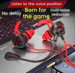 ⁦سماعة اذن جيمنج سلكية Olaf سماعات رأس الألعاب سلكية بميكروفون وسماعات الأذن للألعاب مع Ps4 Casque Phone Tablet Laptop Univers⁩ - الصورة ⁦3⁩