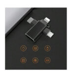 ⁦وصلة محول Otg 3 في 1 من النوع C و Micro Usb و Lightning 3.0 Otg محول بيانات Usb 3.0 لا يتطلب تنزيل تطبيق للأجهزة اللوحية ومحر⁩ - الصورة ⁦4⁩