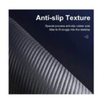 ⁦ماوس باد جيمننج  قياس 30*90 سم وسادة فئران بتصميم فني سائل مجرد أبيض وأسود رمادي كبيرة لألعاب وسادة مكتب للفأرة متعددة الأحجا⁩ - الصورة ⁦2⁩