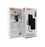 ⁦باور بانك بورودو 10000 مللي أمبير في الساعة مدمج بنوع C وحامل - أسود⁩ - الصورة ⁦6⁩